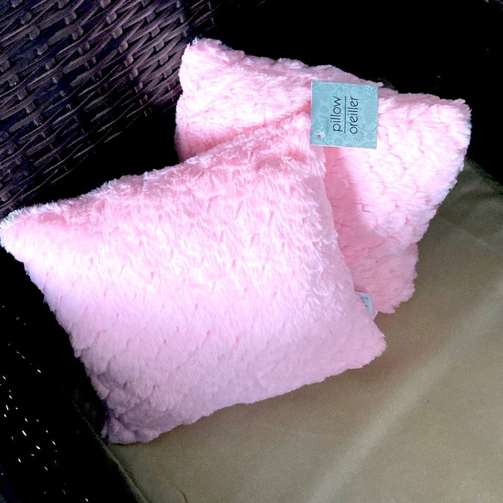 Pink Mini Throw Pillows